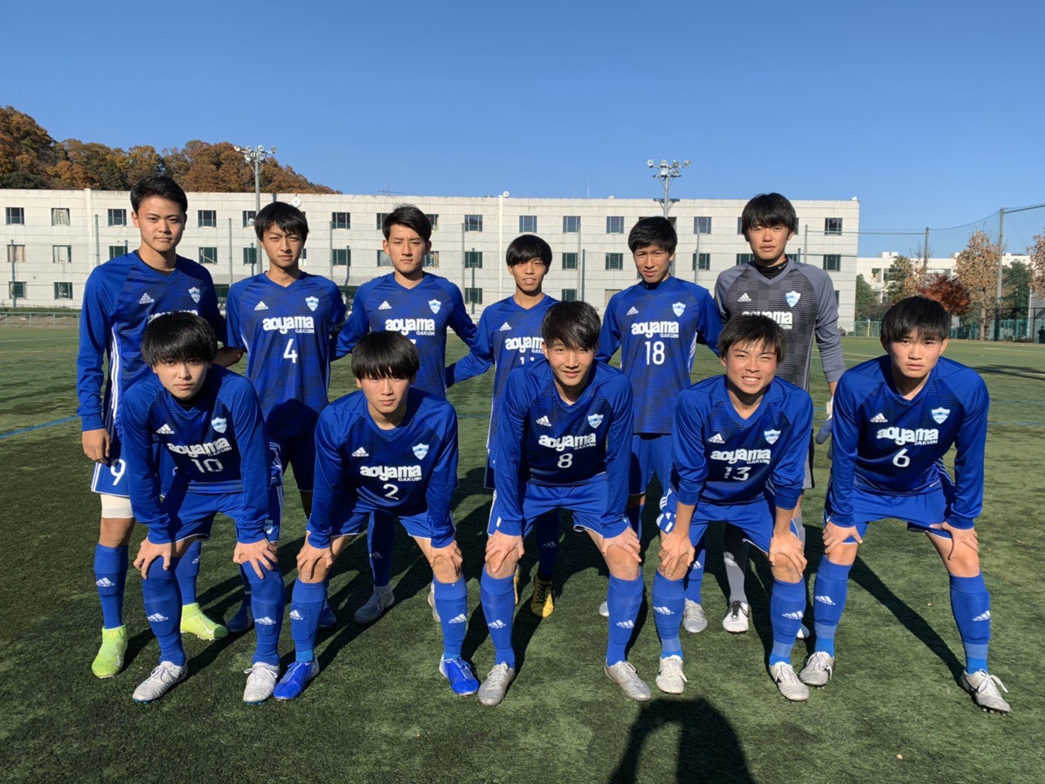 青山学院大学体育会サッカー部の最新情報 青山学院大学体育会サッカー部 フットボールnavi