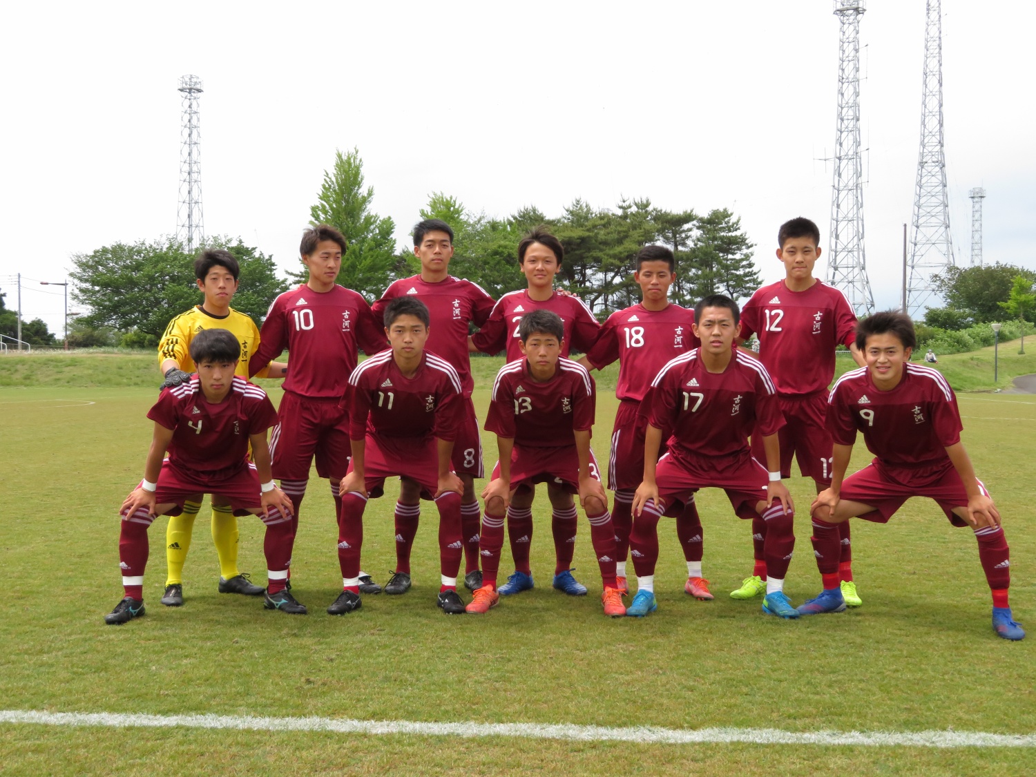 古河第一高等学校サッカー部 フットボールNAVI