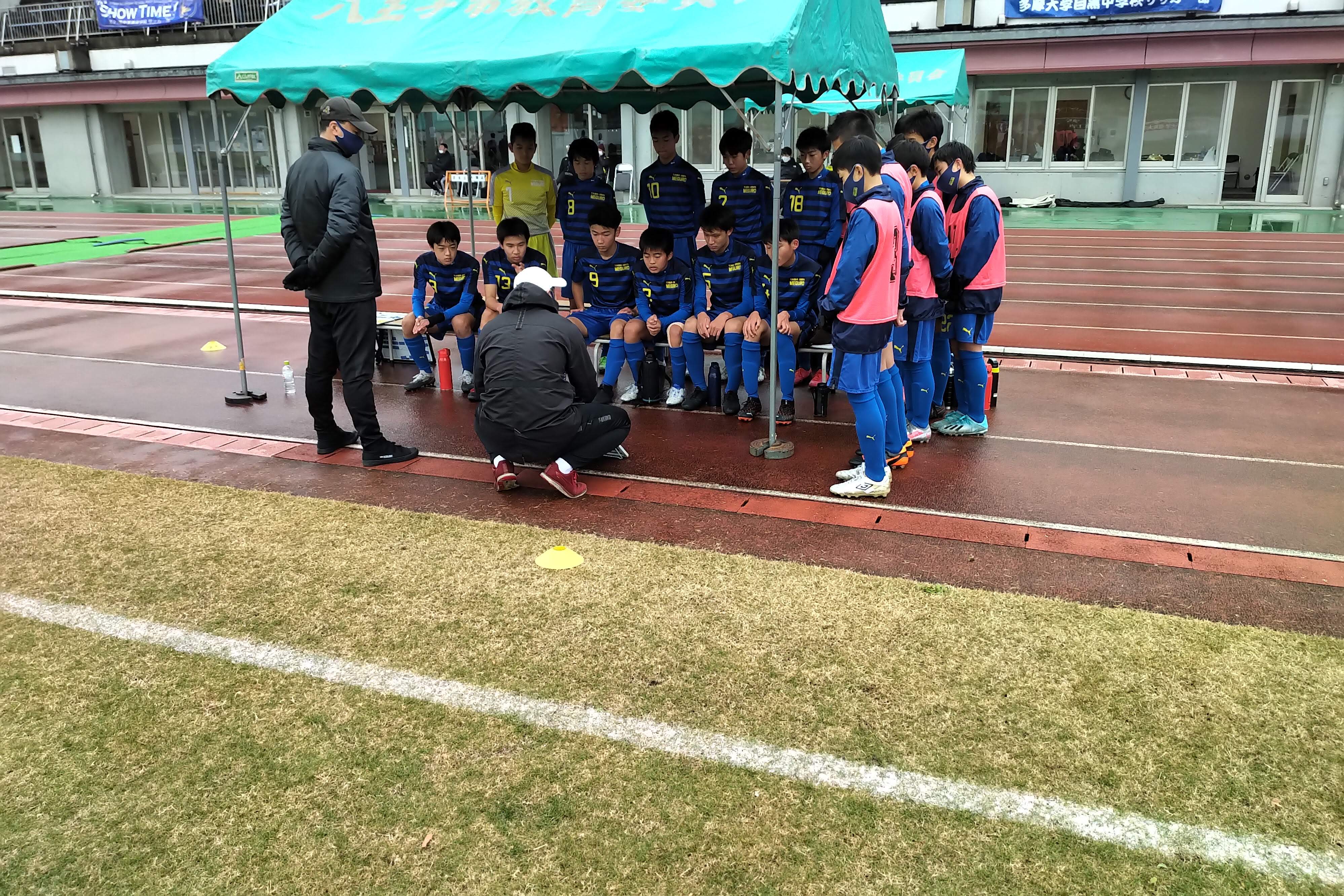 中学 新人戦都大会 準決勝 Vs 三鷹中等 Topics 多摩大学目黒中学 高等学校サッカー部公式webサイト フットボールnavi